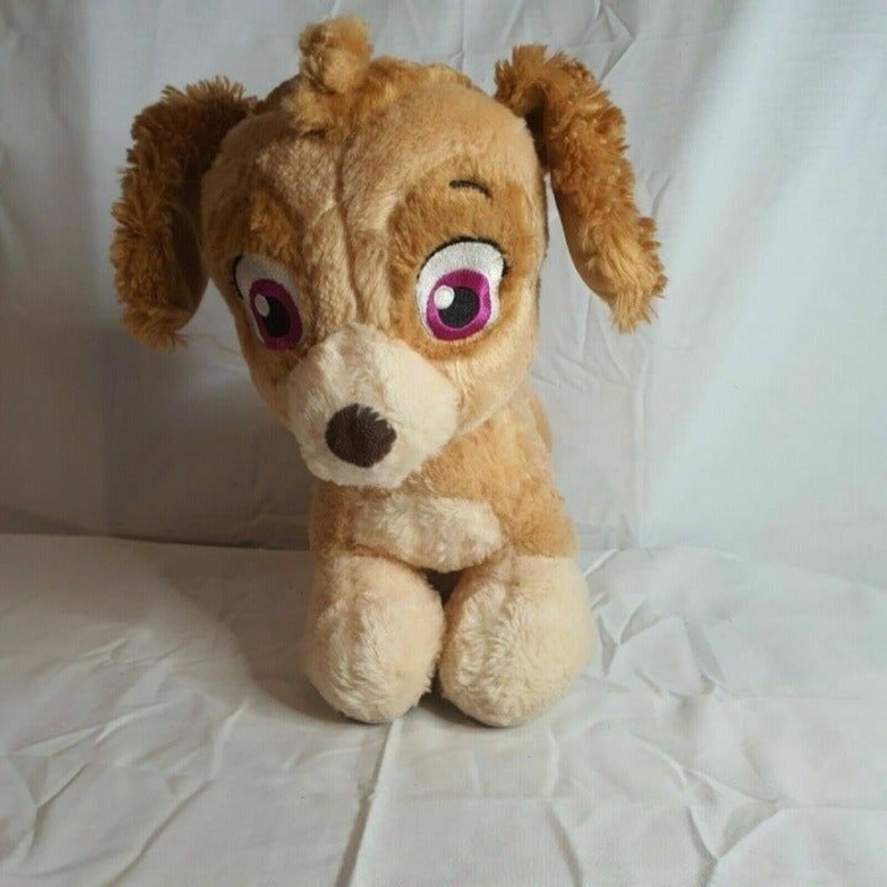 Build A Bear Paw Patrol Skye Girl Sky Pink Puppy Dog 11' Plush Stuffed BAB Doll